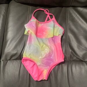 Girls one piece bathing suit
